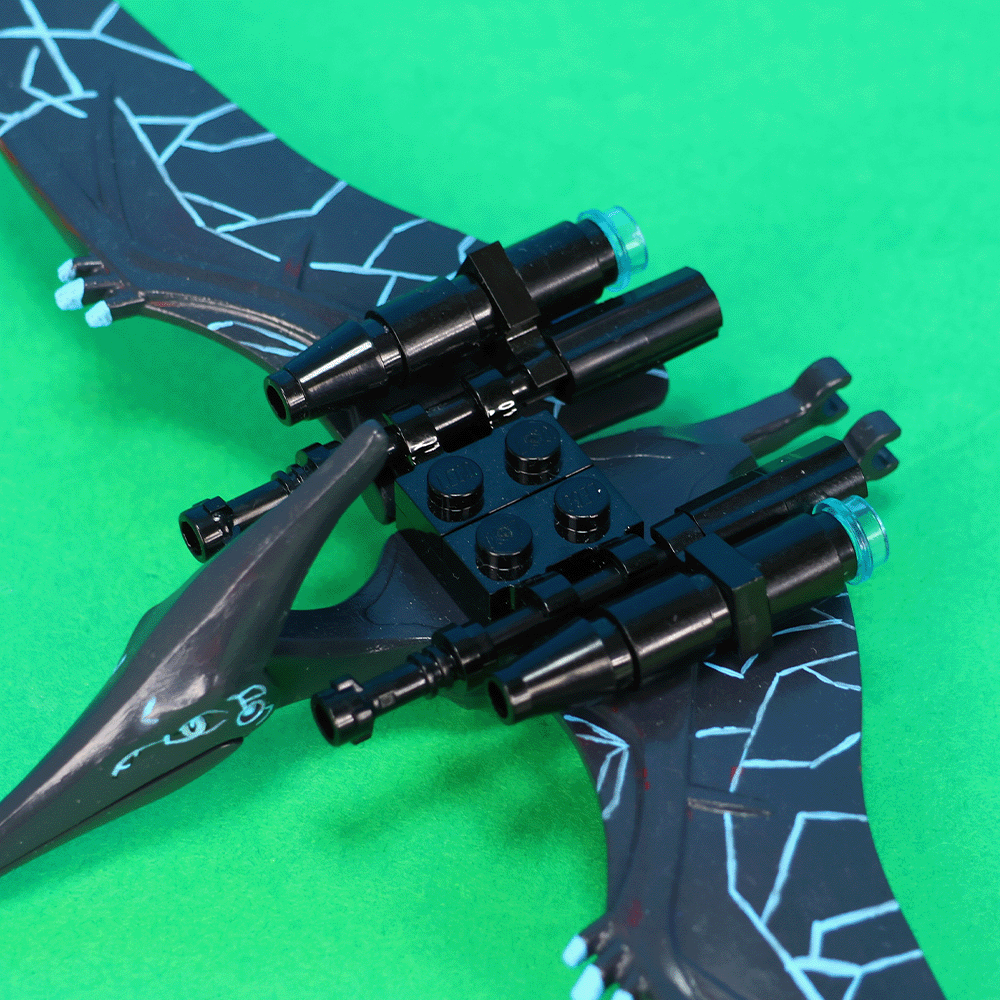 Pteranodon Gun Instructions